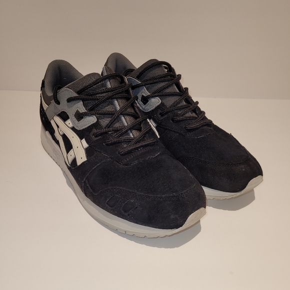 Asics Gel Lyte III - Black Suede - Size 10.5 - Picture 4 of 7